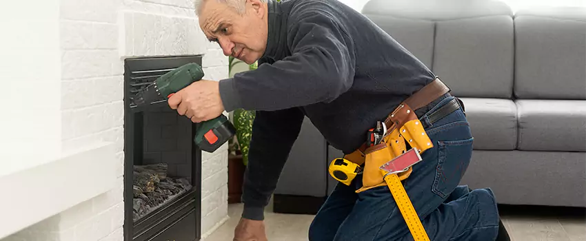New Indoor Fireplace Installation in Williamstown, New Jersey