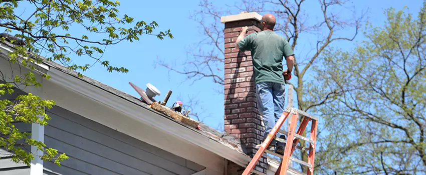 Vinyl and PVC Chimney Flashing Installation in Williamstown, NJ