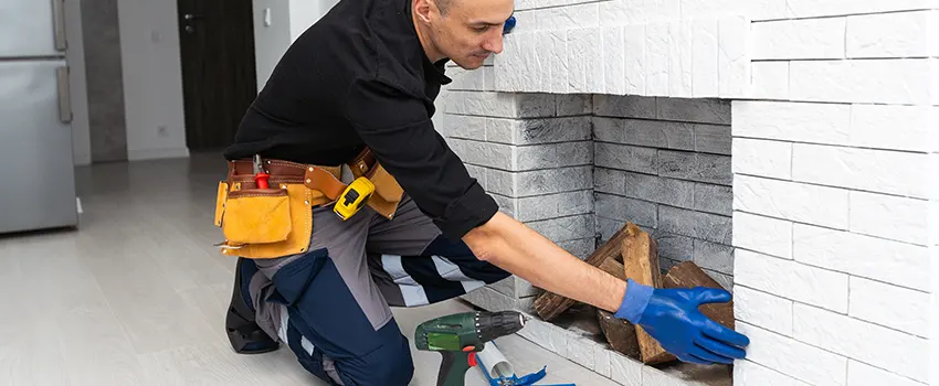 Fireplace Damaged Damper Frame Repair Services in Williamstown, New Jersey
