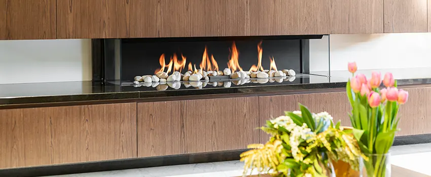 Double-height Fireplace Design Refurbishment in Williamstown, New Jersey