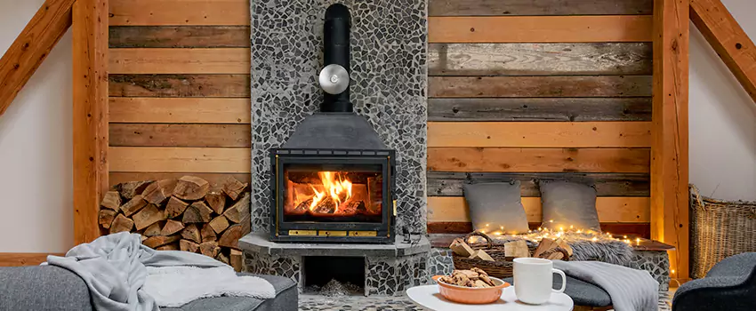 Thelin Hearth Products Direct Vent Gas Stove Fireplace Inspection in Williamstown, New Jersey